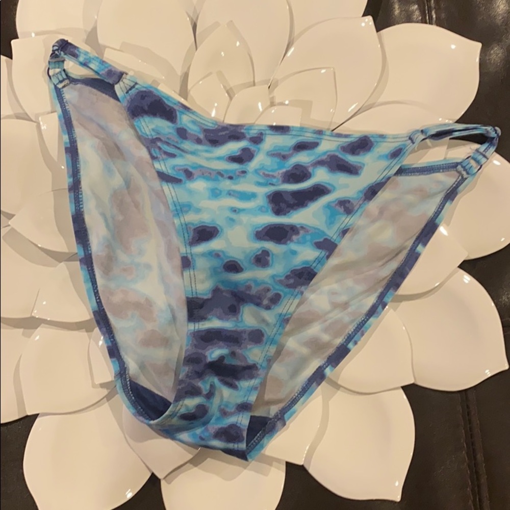 Blue Tie Dye Panties Size Large